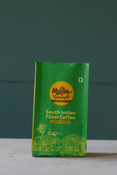Legacy Blend coffee packaging